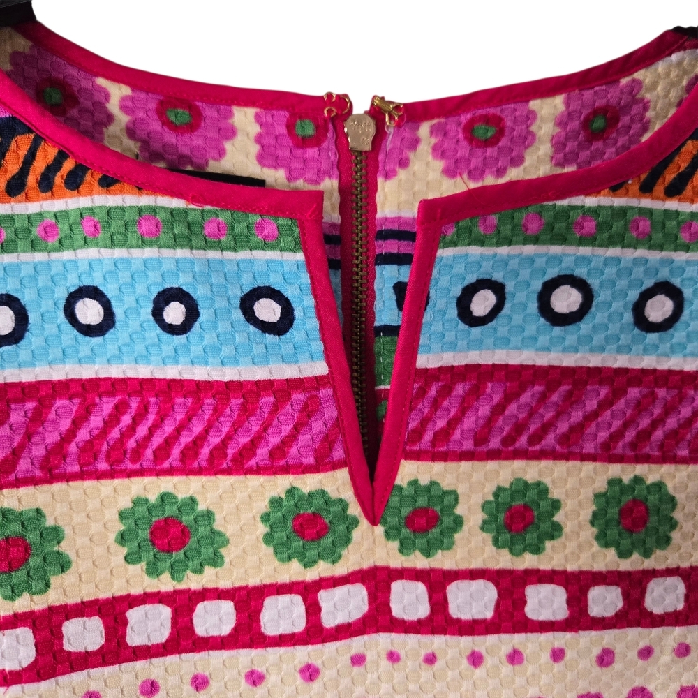 Talbots Multicolor Patterned Textured Sleeveless … - image 6